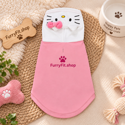 Plush Character Hooded Pet Shirt