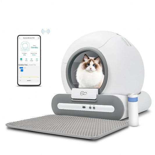 Smart Self-Cleaning Cat Litter Box